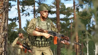 ARMA Reforger - Форсируем реку и штурмуем город!