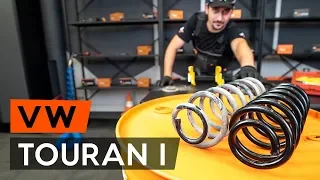 How to change rear springs on VW TOURAN 1t3 [TUTORIAL AUTODOC]