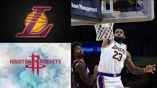 Lakers vs Rockets | Lakers GameTimeTV | Lakers Team Highlights