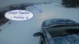 2018 RAV4 AWD: Snowy Mountain Loop