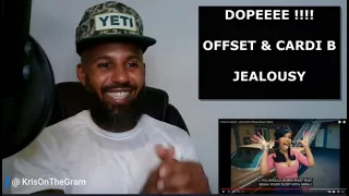 🔥DOPEEEE !!!! OFFSET & CARDI B - JEALOUSY VIDEO #REACTION