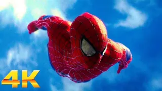 Peter Swinging Scene | The Amazing Spider-Man 2 | 4K 60fps