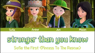 Stronger Than You Know - Colour Coded Lyrics | Sofia The First : Princess To The Rescue