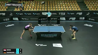 Wong Xin Ru vs Annett  Kaufmann | WTT Contender Laško 2021 | WS | R32