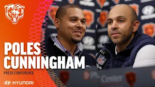 Ryan Poles and Ian Cunningham Pre-Draft Media Availability | Chicago Bears