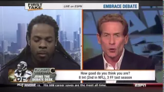 Richard Sherman vs. Skip Bayless on ESPN 1st Take