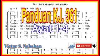 Panduan KJ 361 DI SALIBMU 'KU SUJUD || Ayat 1-4