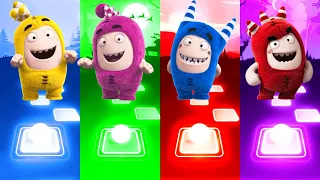 Oddbods Bubbles Vs Oddbods Newt Vs Oddbods Pogo Vs Oddbods Fuse | Tiles Hop EDM Rush