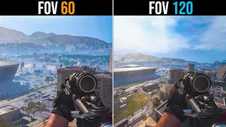 60 FOV vs. 120 FOV Call of Duty Warzone Gaming (Performance Comparison)