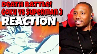 Death Battle - Goku Vs Superman 3 REACTION | DaVinci REACTS