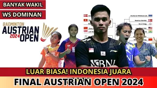 JADWAL FINAL AUSTRIAN OPEN 2024~JUARA UMUM!