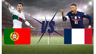 Kylian Mbappé vs Cristiano Ronaldo ⚽|| Portugal🇵🇹 vs France🇫🇷 || PS Game