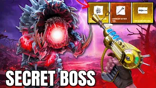 MW3 Zombies - Beating New Secret RED Worm Boss Easter Egg (BEST LOOT IN THE GAME)