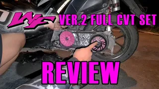 WF version2 | FULL CVT SET REVIEW | PERFORMANCE TEST AND DETAILS