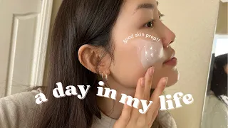 skincare prep with biossance and spend a day with me 🤍🍵🌟I Hannah Cho