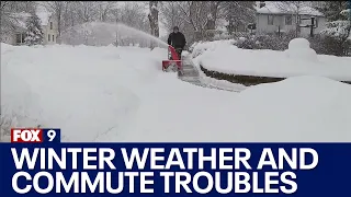 Another winter blast in Minnesota creates tough Thursday morning commute