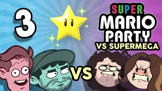 Super Mario Party VS SuperMega: Brain No Work - PART 3  - Game Grumps VS