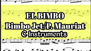 El Bimbo Flute Violin Sheet Music Backing Track Play Along Partitura