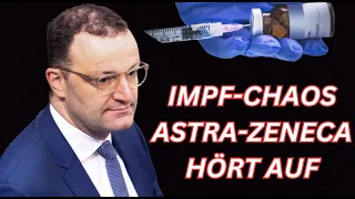 Schocknachricht: AstraZeneca zieht sich zurück. Impf Chaos- Jens Spahn ?