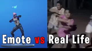 Advanced Math Emote in Real Life | Advanced Math Dance | Fortnite Emotes Synced with Real Source