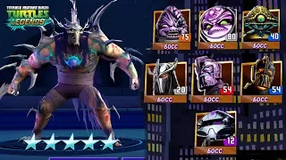 Teenage mutant Ninja turtles Legends PLATINUM SUPERSHREDDER VS ALL BOSSES (TMNT Legends UPDATE X)