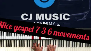 🔥🔥🎹Learn 2 nice Gospel 7 3 6 Movements  In the  of key F# | Busa | Yesu Tawala👍