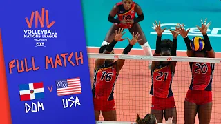 Dominican Republic 🆚 USA - Full Match | Women’s Volleyball Nations League 2019