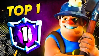 TOP 1 with My *FAVORITE* Miner Deck