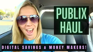 Publix Couponing Deals This Week (For Beginners) | MASSIVE Digital Savings | Grocery Haul 7/6-7/12