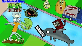 Squidward Plays Plants vs. Zombies Part 3: DOLPHIN NOISE!!!