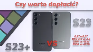 Samsung Galaxy S23+ Recenzja vs S23 Porównanie | Czy zawsze plus jest lepszy?