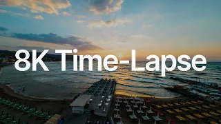 3 GIORNI in 3 MINUTI! 8K TIME LAPSE - Mare, Diano Marina, Liguria, Italy | DJI Action 2