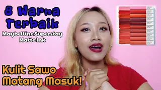 ❣ MAYBELLINE SUPERSTAY MATTE INK ❣ Di Kulit Sawo Matang 🔥