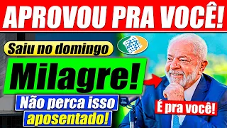 SAIU NO DOMINGÃOOO!! MARGEM SOCIAL de R$ 20 MIL APROVADA PARA TODOS, INSS ANUNCIA HOJE ...