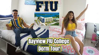 COLLEGE DORM TOUR || BAYVIEW AT FIU (why you should live here)