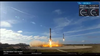 February 6, 2018: Falcon Heavy Launch