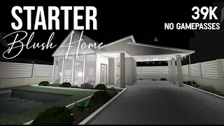 ROBLOX | Welcome to Bloxburg: Blush Starter Home 39k (No Gamepasses)