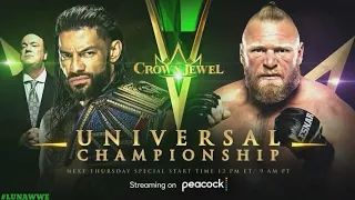 •Crown Jewel 2021||•Match card •oficial