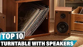 Best Turntable With Speaker In 2023 - Top 10 Turntable With Speakers Review
