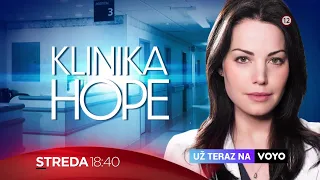 Klinika Hope I. - NOVÝ SERIÁL už teraz na VOYO a od stredy 27. 10. 2021 o 18:40 na Doma