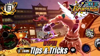 Wyper Tips & Tricks with Boost 3 Gameplay in OPBR |『ONE PIECE BOUNTY RUSH』