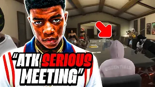 Yungeen Ace Have A Sit Down Meeting With The Whole “ATK” Again | GTA RP | Grizzley World Whitelist |