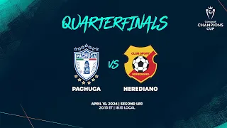 Pachuca vs Herediano | 2024 Concacaf Champions Cup