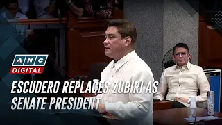 Escudero replaces Zubiri as Senate President | ANC