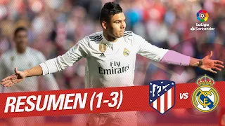 Highlights Atlético de Madrid vs Real Madrid (1-3)