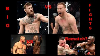 What if these fights really happened? Who wins? Conor vs Gatche Lesnar vs Jones Usman Colby rematch?