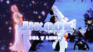 Jikook Momentos☀️El sol y la luna pero en otra VERSION🌑🤯RUN BTS EP.