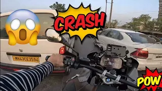 BMW r1250gsa pe long ride ki tayari shuru 😍| but uske pehle hi crash??? 😱😱