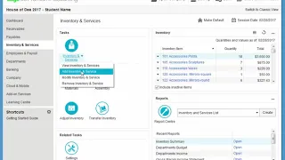 Sage 50 Inventory - advanced inventory options