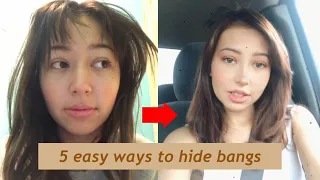 How to hide bangs
